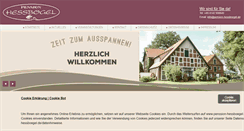 Desktop Screenshot of pension-hessboegel.de